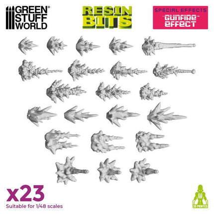 3D print Gunfire Effect