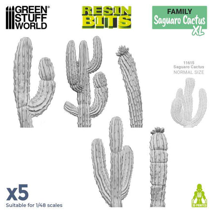 3D print sets Saguaro Cactus XL