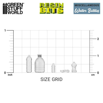 3D Print - Modern - Clear Water Bottles