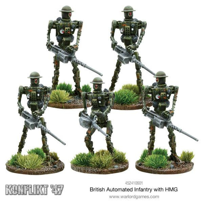 Konflikt '47 British Automated Infantry with HMG