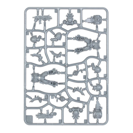 Warhammer 40.000 Space Marines Intercessors starterset met verfpotjes en accessoires, gedetailleerde miniatuurfiguren voor hobby.