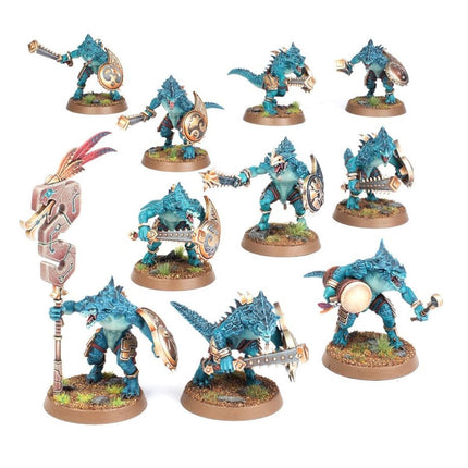 AoS Spearhead Seraphon Sunblooded Prowlers