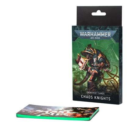 40K Chaos Knights Datasheet Cards