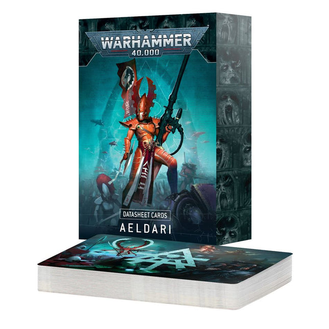 40K Aeldari Datasheet Cards