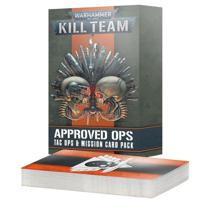 Kill Team: Approved ops – tac ops & mission card pack