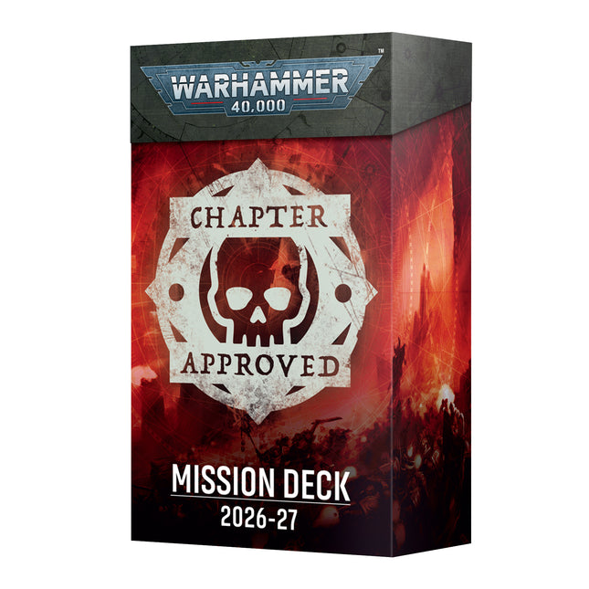 40K Chapter Approved 2026 - Mission Deck