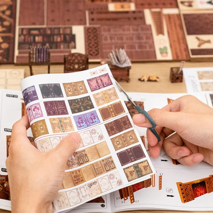 DIY Book Nook Eternal Bookstore