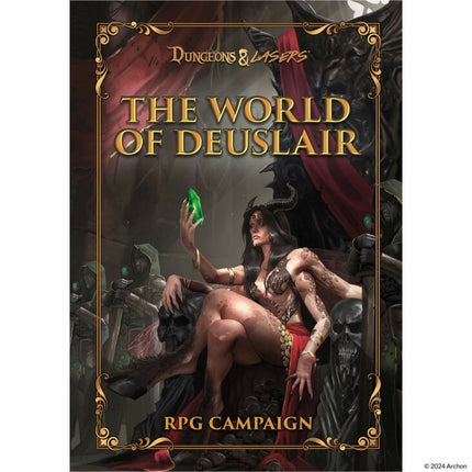 The World of Deuslair RPG Campaign hardcover