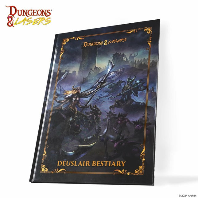 The World of Deuslair Bestiary book hardcover