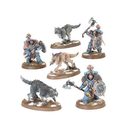 40K Space Wolves Wolf Guard Headtakers
