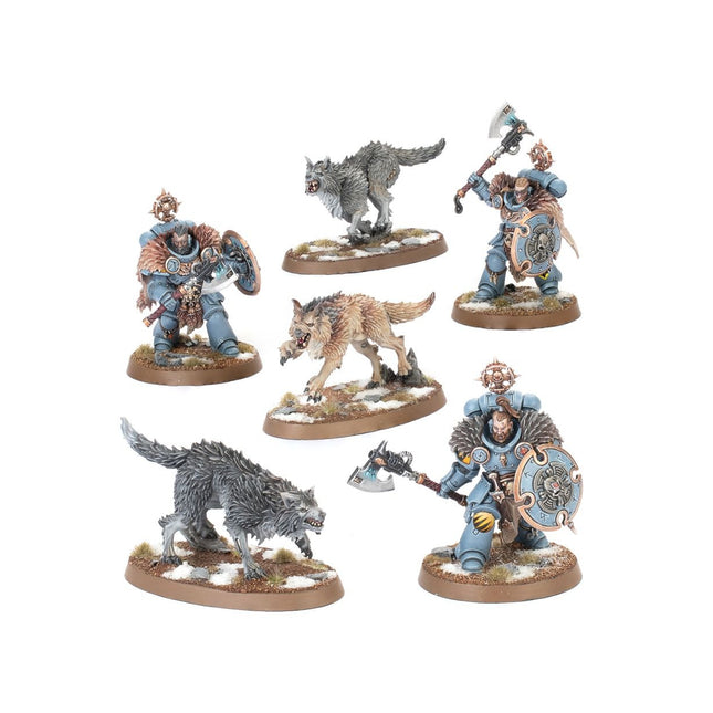 40K Space Wolves Wolf Guard Headtakers