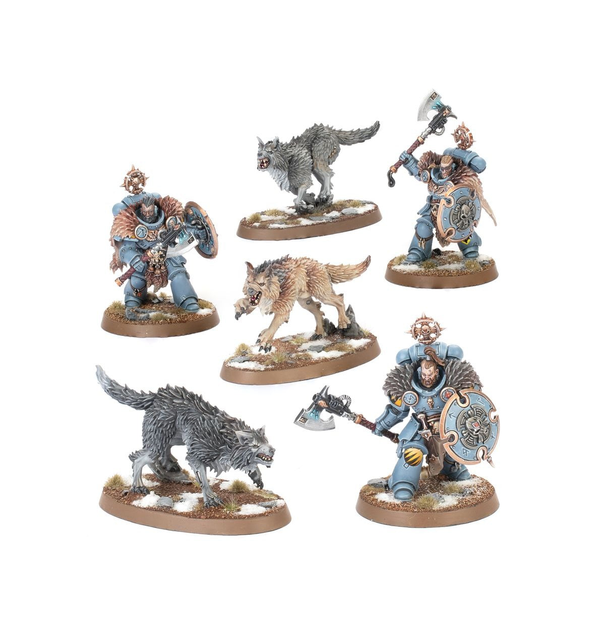 Warhammer 40K - Space Wolves: Wolf Guard Headtakers - Games Workshop Warhammer 40K - Space Wolves: Wolf Guard Headtakers - Games Workshop