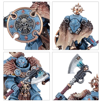 40K Space Wolves Wolf Guard Headtakers
