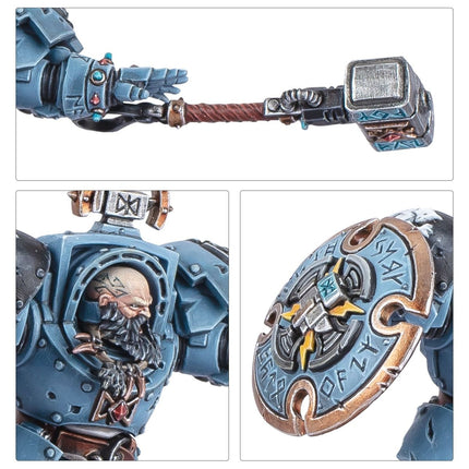 40K Space Wolves Arjac Rockfist