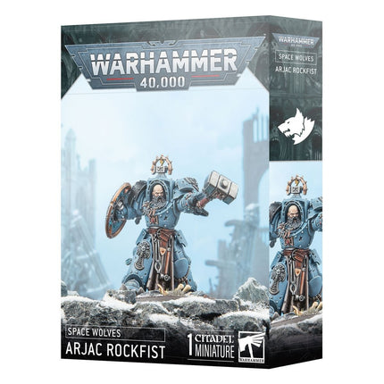 40K Space Wolves Arjac Rockfist