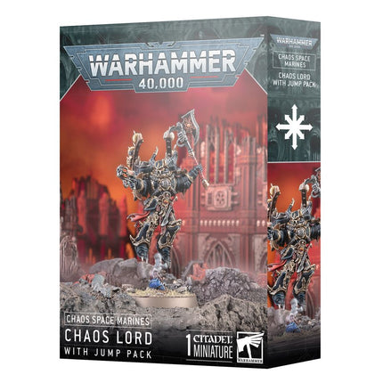 40K Chaos Lord with Jump Pack