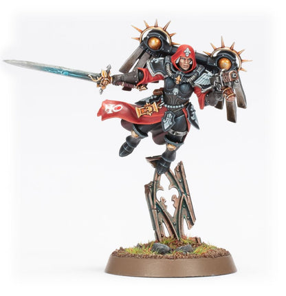 40K Adepta Sororitas Canoness with Jumppack