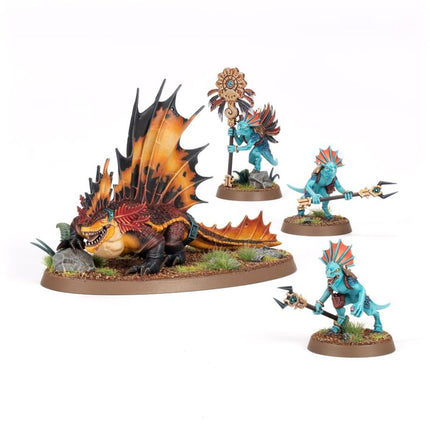 AoS Spearhead Seraphon Sunblooded Prowlers