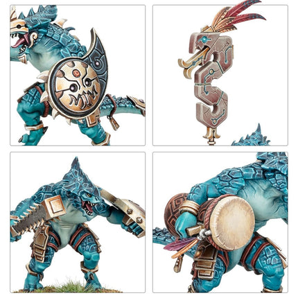 AoS Spearhead Seraphon Sunblooded Prowlers