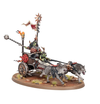Gloomspite Gitz Snarlboss on War-Wheela