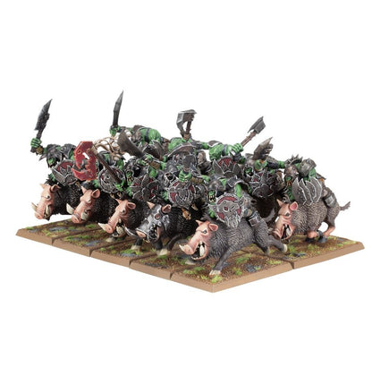 Orc & Goblin tribes: Orc Boar Boyz Mobs