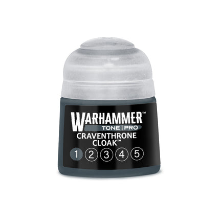 Verfpot van 112 ml Warhammer Colour Tone Pro Craventhrone Cloak voor model- en miniatuurverf.