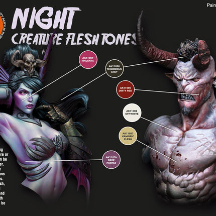 Night Creatures Flesh Tone Set