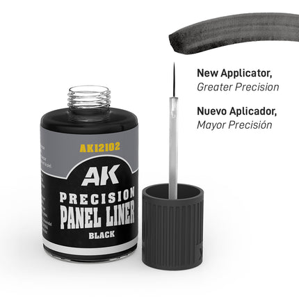 Black Precision Panel Liner 30ml