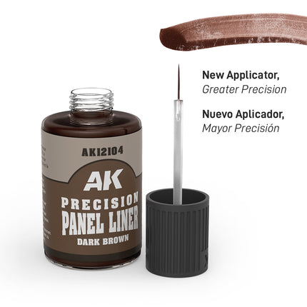 Dark Brown Precision Panel Liner 30ml