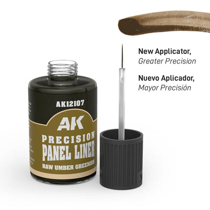 Raw Umber Precision Panel Liner 30ml