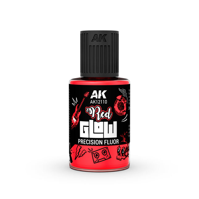 AK Red Glow Precision Fluor 30ML