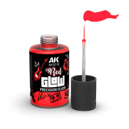 AK Red Glow Precision Fluor 30ML