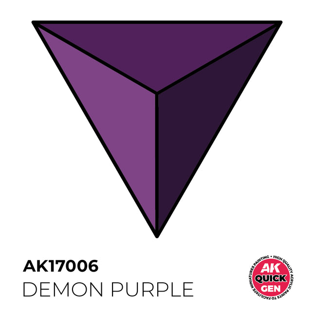 Quick Gen Color - Demon Purple 18ml