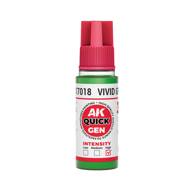 Quick Gen Color - Vivid Green 18ml