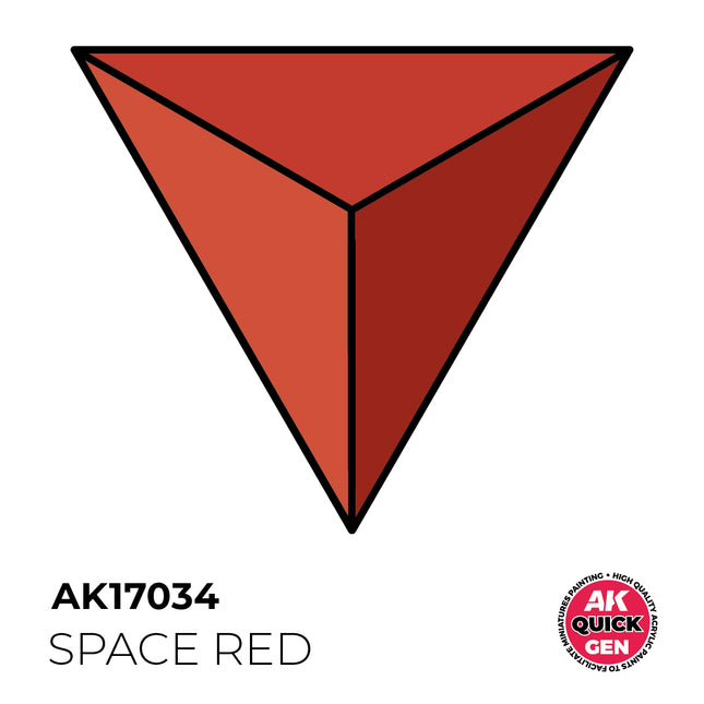Quick Gen Color - Space Red 18ml