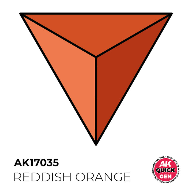 Quick Gen Color - Reddish Orange 18ml