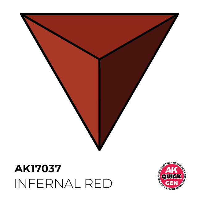 Quick Gen Color - Infernal Red 18ml