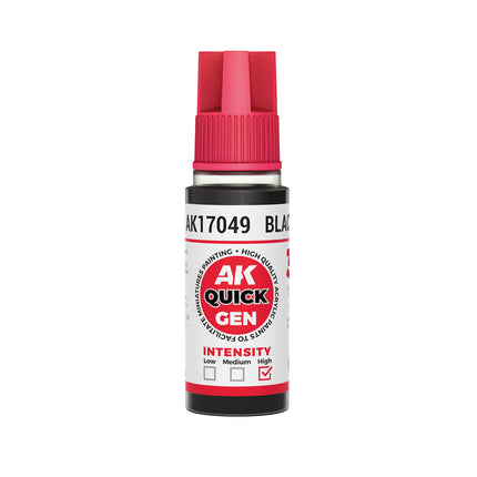 Quick Gen Color - Black 18ml