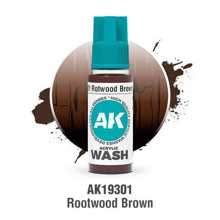 AK Rotwood Brown Wash 18ml