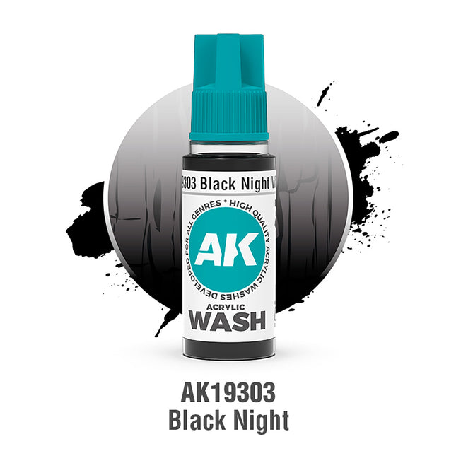 AK Black Night Wash 18ml