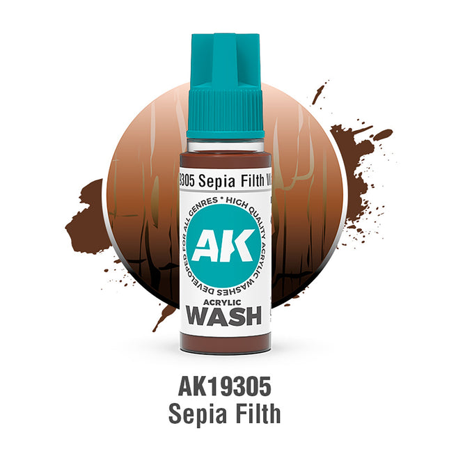 AK Sepia Filth Wash 18ml