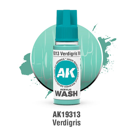 AK Verdigris Wash 18ml
