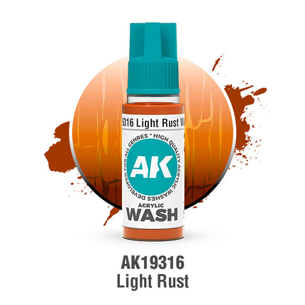 AK Light Rust Wash 18ml