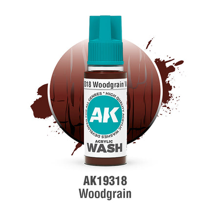 AK Woodgrain Wash 18ml