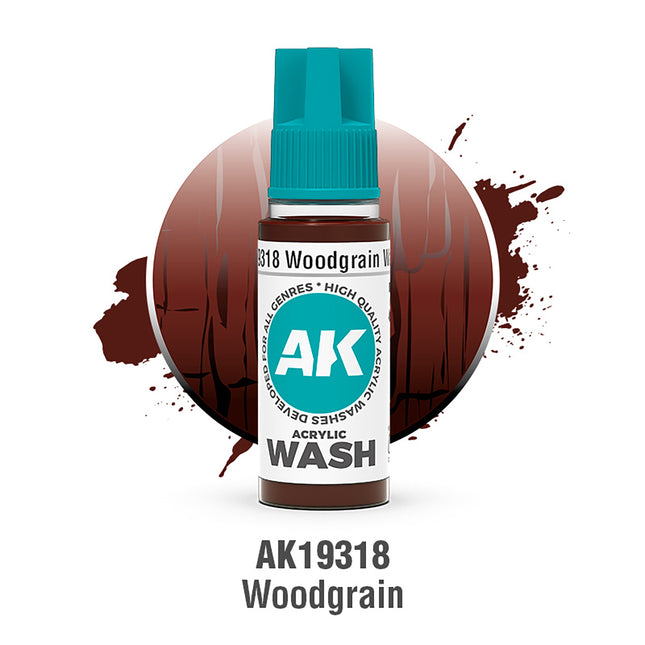 AK Woodgrain Wash 18ml