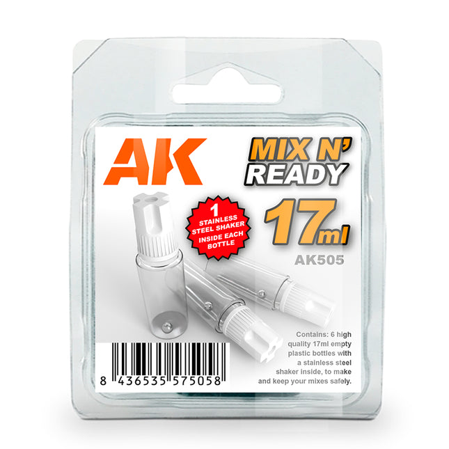 Mix n' Ready bottles 17ml