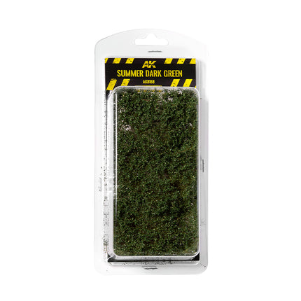 Ak Diorama: Summer Dark Green Shrubberries