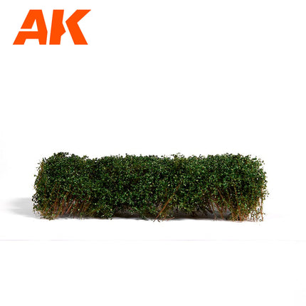 Ak Diorama: Summer Dark Green Shrubberries