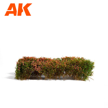 Ak Diorama: Blooming Pink Shrubberies