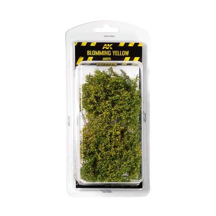 Ak Diorama: Blooming Yellow Shrubberies